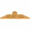 Ekena Millwork Portland Rough Sawn Timber Gable Bracket, Western Red Cedar, 36"W x 12"H x 2"D x 6"F, 8/12 Pitch GBW036X12X0206POR00RWR - alternate 5